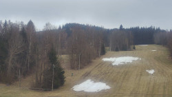 Dojezd hlavní sjezdovky