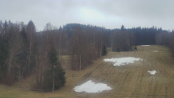 Dojezd hlavní sjezdovky