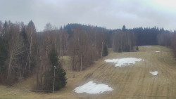 Dojezd hlavní sjezdovky