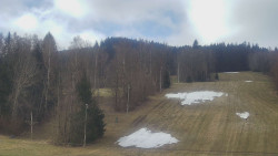 Dojezd hlavní sjezdovky