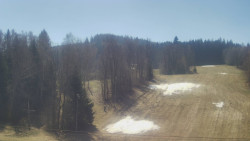 Dojezd hlavní sjezdovky