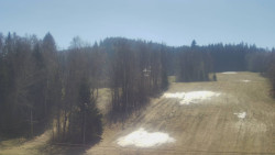 Dojezd hlavní sjezdovky