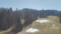 Dojezd hlavní sjezdovky