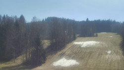 Dojezd hlavní sjezdovky