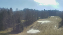 Dojezd hlavní sjezdovky