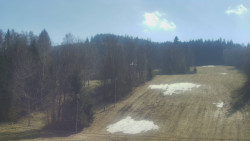 Dojezd hlavní sjezdovky