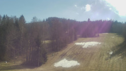 Dojezd hlavní sjezdovky