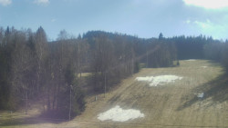 Dojezd hlavní sjezdovky