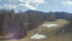 Dojezd hlavní sjezdovky