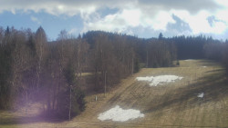 Dojezd hlavní sjezdovky