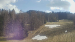 Dojezd hlavní sjezdovky