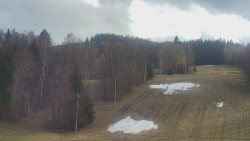 Dojezd hlavní sjezdovky