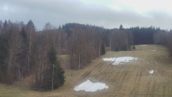 Dojezd hlavní sjezdovky