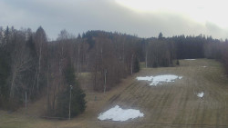 Dojezd hlavní sjezdovky