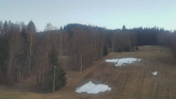 Dojezd hlavní sjezdovky