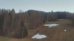 Dojezd hlavní sjezdovky