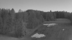 Dojezd hlavní sjezdovky