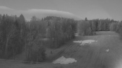 Dojezd hlavní sjezdovky