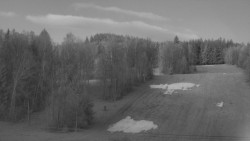 Dojezd hlavní sjezdovky