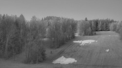 Dojezd hlavní sjezdovky