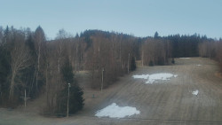 Dojezd hlavní sjezdovky