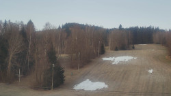 Dojezd hlavní sjezdovky