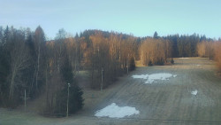 Dojezd hlavní sjezdovky