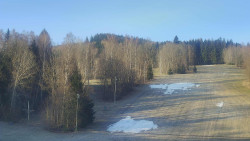 Dojezd hlavní sjezdovky