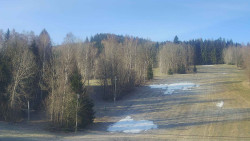 Dojezd hlavní sjezdovky