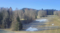 Dojezd hlavní sjezdovky