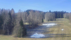 Dojezd hlavní sjezdovky