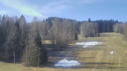 Dojezd hlavní sjezdovky