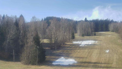 Dojezd hlavní sjezdovky