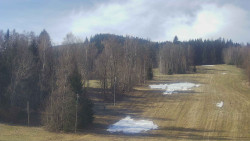 Dojezd hlavní sjezdovky