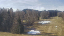 Dojezd hlavní sjezdovky