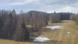 Dojezd hlavní sjezdovky