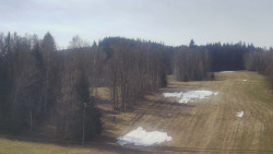 Dojezd hlavní sjezdovky