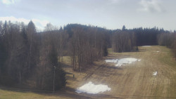 Dojezd hlavní sjezdovky