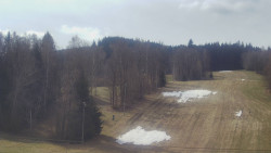 Dojezd hlavní sjezdovky