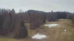 Dojezd hlavní sjezdovky