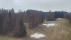 Dojezd hlavní sjezdovky