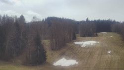 Dojezd hlavní sjezdovky