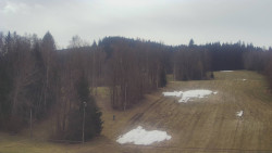 Dojezd hlavní sjezdovky