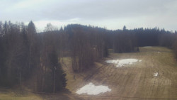 Dojezd hlavní sjezdovky