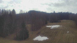 Dojezd hlavní sjezdovky