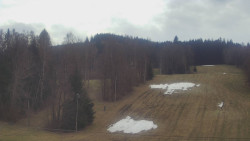 Dojezd hlavní sjezdovky