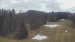 Dojezd hlavní sjezdovky