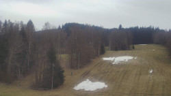 Dojezd hlavní sjezdovky