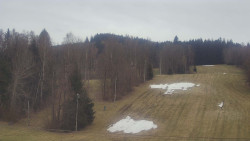 Dojezd hlavní sjezdovky