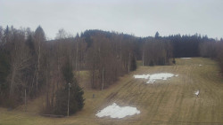 Dojezd hlavní sjezdovky